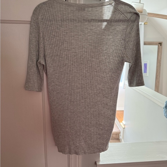 Vince grey Textured Knit Top - Picture 3 of 3